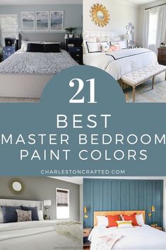 Best Bedroom Paint Colors, Bedroom Paint Colors Master, Best Bedroom Colors, Painted Bedroom Furniture, Painted Furniture Colors, Bedroom Wall Paint, Bedroom Wall Colors, Best Paint Colors, Bedroom Paint Colors