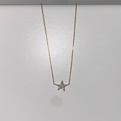 Euc Kendra Scott Star Pendant Necklace In Gold And White Diamond. No Longer Sold! Metal Is 14k Gold. Stones Are Natural White Diamonds. Chain Is 15"With 3" Extender. Will Ship In Fine Jewelry Pouch And Gift Box. Star Pendant Necklace, Kendra Scott Jewelry, Kendra Scott, Star Pendant, Jewelry Pouch, White Diamond, Diamond White, Womens Jewelry Necklace, Colored Diamonds