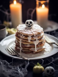 Lemonade Halloween Pancake Recipe that is easy & yum for the family spooky breakfast or brunch party. Print off your free recipe card. 5 ideas with ghost pancakes, spiderweb, and bat inspiration to lust after in 2023 Idea For Halloween Party, Spooky Pancakes, Halloween Breakfast Food Ideas, Spooky Breakfast Ideas, Ghost Pancakes, Halloween Brunch Ideas, Spooky Breakfast, Halloween Breakfast Ideas, Breakfast Halloween