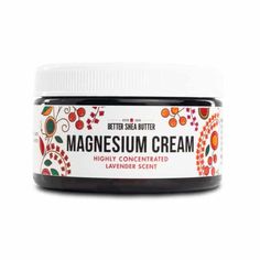 Lavender Magnesium Creme for body and foot relaxation by Better Shea Butter Magnesium Cream, Magnesium Lotion, Natural Skin Care Ingredients, Autumn Skincare, Peppermint Scent, Homemade Lotion, Unrefined Shea Butter, Vanilla Essential Oil, Apricot Oil