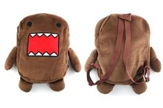 Domo Plush Backpack Domo Plush, Domo Kun, Silly Clothes, Estilo Hippy, Plush Backpack, Scene Fashion, Scene Kids, Scene Emo, Emo Scene