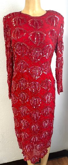 This sequin dress is handmade, high quality, original design and beautiful. This dress is suitable for party, events or any occasional use. Red Evening Dress For Prom Season Party, Red Evening Dress For Prom Party, Red Evening Dress For Party And Prom Season, Red Fitted Sequin Dress Glamorous Style, Glamorous Fitted Red Sequin Dress, Festive Sequined Evening Dress For Party Season, Holiday Festive Evening Dress With Sequins, Festive Holiday Evening Dress With Sequins, Festive Red Sequin Evening Dress