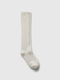 Soft, stretch knee-high boot socks.  Ribbed top.  Reinforced toe and heel.  For more fit and sizing info, check out our Size Guide. Stretch Knee High Boots, Tall Socks, How To Stretch Boots, Knee Socks, Ribbed Top, Boot Socks, Knee High Socks, Toddler Gifts, Knee High Boots