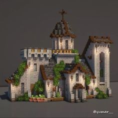 an image of a castle made out of legos