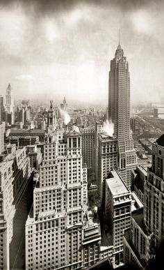 Ny Skyline, The Jazz Age, Residential Tower, Shelter Island, Jazz Age, Financial District, Historical Pictures