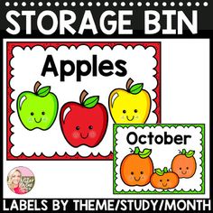 an apple themed classroom poster with apples and oranges