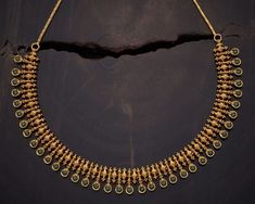 Light Weight Gold Necklace Indian, Simple Gold Necklace Designs, Frock Models, Maggam Blouse, Gold Chain Design