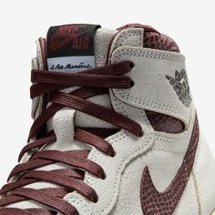 Brand: Air Jordan x A Ma Maniére Model: Air Jordan 1 Retro High OG SP Nickname: 'Airness'Colorway: Sail / Burgundy CrushSKU: DO7097-100Release Date: 12/03/2021 Athletic Models, Limited Edition Shoes, Jordan 1 High Og, Air Jordan 1 Retro High Og, Air Jordan 1 Retro High, Jordan 11 Retro, Air Jordan 3, Air Jordan 1 High, Jordan 1 High