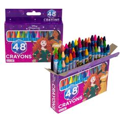 crayons 48 piece set in display box