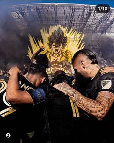 Gogeta powered up at the Major League Soccer finals where Los Angeles FC won, by dragon ball scholar Derek Padula Seattle Sounders, Soccer Mom, Dragon Ball