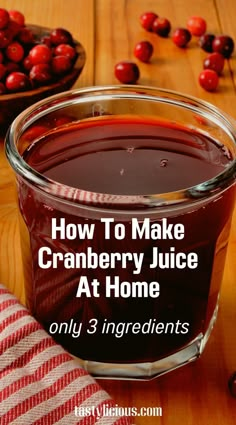 How To Make Cranberry Juice At Home | Cranberry Juice recipe | Sugar Free Cranberry Juice | Homemade Cranberry Juice | juicing recipes for weight loss | juice recipes | healthy juicer recipes | juicer recipes beginners | green juice recipes for weight loss Cranberry Apple Juice, Recipes Beginners, Apple Juice Recipe, Cranberry Drinks