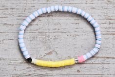 Pencil & Paper Beaded Clay Disc Stretch Bracelet - Etsy Teacher Disc Bracelet, Poly Clay Bracelet Ideas, Clay Disc Bracelet, Clay Bead Bracelet Ideas Back To School, Pencil Clay Bead Bracelet, Back To School Clay Bead Bracelets, Disc Bead Bracelet Ideas, Boy Clay Bead Bracelet, Clay Bead Crafts