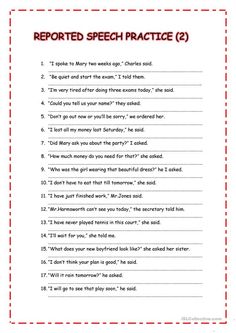 a printable worksheet for the speech practice