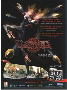 an advertisement for the game baronia