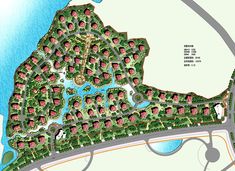 the site plan for an upcoming residential development in west vancouver, canada is shown here