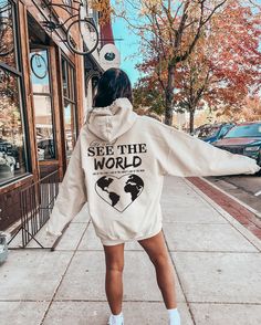 Go and See The World Hoodie, Hoodie With Words On Back, Womens Trendy Sweatshirt, Sorority Hoodies, Retro Aesthetic Hoodie, D6021 H O W  TO  O R D E R 1️⃣Please, check and review all the photos. 2️⃣ Choose your T-shirt size and color. 🔵Different styles of shirts may have different shades of same color choice due to different manufacturer brands. 🔵For this reason, we recommend you to match shirts from the same styles if you want precisely matching colors (ex. Unisex, V-necks, Toddler, etc.). 3️ Preppy Tee, Class Outfit, V Neck Shirts, Christian Hoodies, Aesthetic Hoodie, Religious Shirt, Christian Sweatshirt, Daughters Of The King, Youth Hoodies