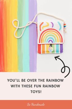 rainbow toys Rainbowcorns Toys, Cheap Rainbow Rectangular Bag, Rainbocorns Toy