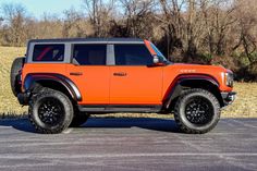 Brand new Bronco Raptor in code Orange came in for full body Dynomatte PPF and coated in Modesta.  #modesta #cardetailing #ceramiccoating #ppf #ford #fordbronco #bronco #broncoraptor #raptor #fordperformance #codeorange Ceramic Coating, Ford Bronco, Full Body, Dream Cars, Car Detailing, Ford, Coding