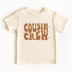 Big Cousin Shirt, Cousin Crew Shirt, Big Cousin Bodysuit, Pregnancy Announcement, Pregnancy Reveal Shirt, New Cousin Gift, Newborn Gift Welcome to SareKidsStyle! HOW TO ORDER * Please review all the information provided before placing an order. 1. Select the style and size using the drop-down menu. 2. Select color 3. [APPLICABLE ONLY ON CERTAIN LISTINGS] Follow the instructions to fill out the "Add your personalization" option, e.g., specifying custom sayings or selecting design colors. 4. Selec Cousin Crew Onesie, New Cousin Announcement, Cousin Baby Announcement, Cousin Pregnancy Announcement, Cousin Vacation, Big Cousin Shirt, Cousin Crew Shirts, Pregnancy Reveal Shirt, Announcement Pregnancy