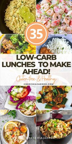 low carb lunches to make ahead