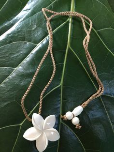 "Pendant: Approx. 1.85\" x 1.25\" Cord Necklace: Approx. 28\" long (Adjustable)" Trendy Things, Birthday Vacation, Carved Pendant, Hawaiian Flower, Pretty Accessories, Bone Horn, Flower White, Hawaiian Flowers, Island Vibes