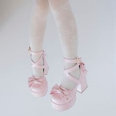 Indulge in coquette, kawaii, Lolita, or pastel fashion with our Pink Kawaii Lolita Bow Star Chunky Platform High Block Heels. Crafted from glossy pink patent leather, these heels feature charming bow details at the front and back, along with a star-shaped metal buckle. The adjustable buckle ankle strap ensures a secure fit, while the high block heel and chunky platform provide height and sophistication. Elevate your shoe collection with these exclusive, statement-making heels. Glossy pink patent leather for a playful, luxurious finish Bow details at the front and back for added charm Star-shaped metal buckle for a whimsical touch High block heel and chunky platform for height and comfort Adjustable ankle strap for a secure fit Perfect for coquette, kawaii, Lolita, and pastel aesthetics Kawaii Socks, Glossier Pink, Kawaii Jewelry, Pastel Fashion, Chunky Platform, Short Socks, Headband Hairstyles, Star Shape, Hair Accessories Headbands