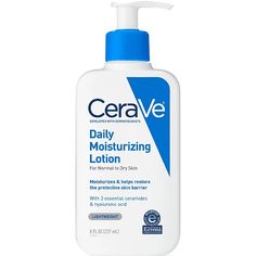 Cerave Daily Moisturizing Lotion, Cerave Moisturizer, Cerave Moisturizing Lotion, Dry Skin Body Lotion, Daily Moisturizing Lotion, Dermatologist Recommended Skincare, Best Lotion