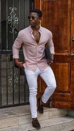 Best Business Casual Outfits, Black Men Fashion Swag, Black Men Street Fashion, Men Fashion Casual Shirts, Business Casual Outfits For Work, Elegante Casual