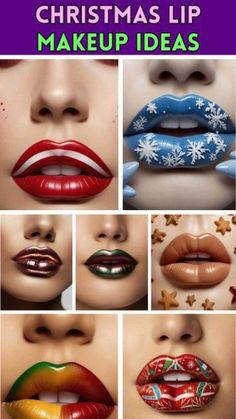 Festive Makeup, Makeup And Hairstyle, Unique Makeup, Makeup Hairstyle, Trendy Makeup, Festival Makeup, Best Christmas