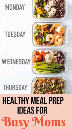 Healthy Meal Prep Ideas for Busy