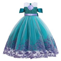 100cm (2-3years Old) 110cm (3-4years Old) 120cm (4-5years Old) 130cm (5-6years Old) 140cm (6-7years Old) 150cm (7-8years Old) Baby Costumes Girl, Skirt Tulle, Mermaid Princess, Girl Princess Dress, Childrens Dress, Mermaid Dress, Halloween Costumes For Kids, Clothing Size Chart, Custom Dresses