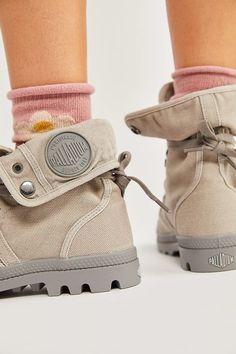 Palladium Baggy Boots | Free People Baggy Boots Outfit, Baggy Boots, Canvas Shoe, Lug Sole, Boots Outfit, Canvas Shoes, Boho Outfits, Saddle Bags, Trending Shoes