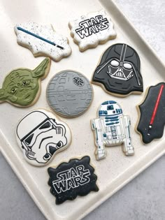 Star Wars Cookies Star Wars Cookies Decorated Birthday, Star Wars Kids Party, Star Wars Dessert, Lego Star Wars Birthday, Dallas Farmers Market