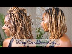 How to: Hydrate & Deep Condition Dry + Brittle Locs| Stop Thinning & Breakage| iamLindaElaine - YouTube Deep Conditioning Locs, Dry Locs, Healthy Locs, Dreadlocks Hair Care, Loc Ideas, Loc Care, Natural Locs, Conditioning Hair, Loc Hairstyles