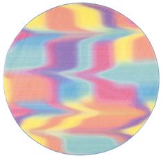 an image of a multicolored pattern on a white background in the form of a circle