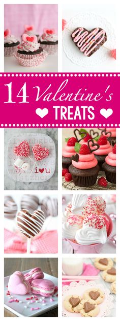 14 Fun Valentine's Treat Ideas Birthday Treat Ideas, Valentine's Desserts, Cupcakes Amor, Keto Valentines, Mocha Cheesecake, Chocolate Panna Cotta, Fun Valentines Day Ideas, Romantic Desserts