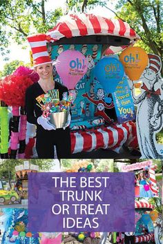 the best trunk or treat ideas for dr seuss's birthdays and parties