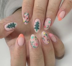 Nailart Christmas, Kylie Rae, Nail Art Noel, Christmas Gel Nails, How To Grow Nails, Really Cute Nails, Cute Gel Nails, A Wallpaper, Get Nails