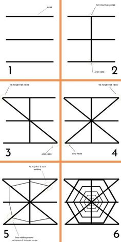 how to draw lines in the shape of squares and rectangles with pictures below