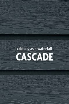 Blue houses are on the rise. Cascade is a calm blue that pairs well with any exterior color scheme. Tap the image to see how Cascade can bring your dream exterior to life. Charcoal Blue Exterior House, Dark Grey Blue Exterior House Colors, Lake Home Exterior Colors, Dark Colored Exterior Houses, Barndominium Colors Exterior Blue, Modern Dark Blue House Exterior, Blue House Siding Ideas Exterior, Dark Gray Blue Exterior House Colors, Navy House Exterior Color Scheme