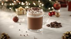 Rum Hot Chocolate Christmas Sangria, Cocktails To Try, Cozy Drinks