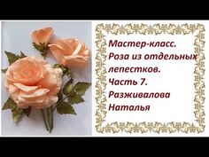 there are three pink roses on the corner of this card with words in russian and english