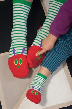 The Very Hungry Caterpillar Crew – Sock Dreams The Very Hungry Caterpillar, Eric Carle, Feeling Hungry, Very Hungry, Very Hungry Caterpillar, Crew Sock, Hungry Caterpillar, Style Gift, First They Came