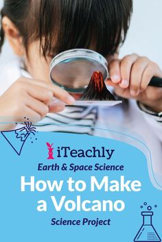 Want to make volcanoes with your students in your Earth and Space Science Class? 👩‍🏫 All of our lessons are Digital Classroom Ready AND they can also be Printed ✨⁣⁣ Grab your freebie lesson now. #middleschool #science #teacher Volcano Science Projects, Volcano Project, Make A Volcano