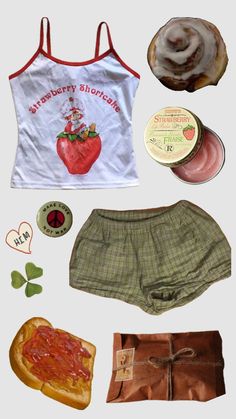 Farm Outfits, Mood Outfits, Lookbook Outfits, Strawberry Shortcake, Retro Outfits, Aesthetic Outfits