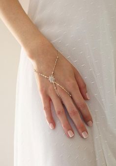 Arm Cuff Bracelet, Wedding Accessories Jewelry, Hand Chain, Bridal Bracelet