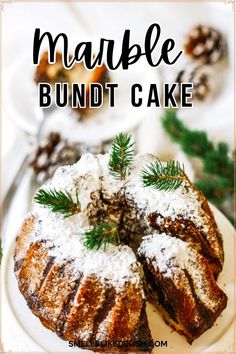 Transform your dessert table into a winter wonderland with this Christmas Marble Bundt Cake! This festive cake features a beautiful swirl of vanilla and chocolate batter, creating a stunning centerpiece that's as elegant as it is delicious. Simply dusted with powdered sugar "snow," it's the perfect way to celebrate the holidays with a classic dessert. Marble Bundt Cake Recipe, Marble Bundt Cake, Christmas Bundt Cake, Creamy Green Beans, Perfect Roast Turkey, Buttery Mashed Potatoes, Chocolate And Vanilla Cake, Holiday Desserts Table, Bundt Cake Pan