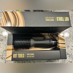 Never Taken Out Of The Box Hot Tools, Hair Tools, The Box, Womens Hairstyles, Tools, Hair, Gold, Black, Color