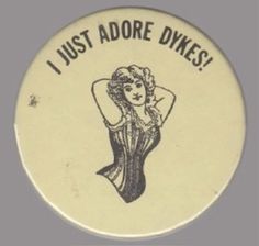 a button with the words i just adore dness on it and an image of a woman's head