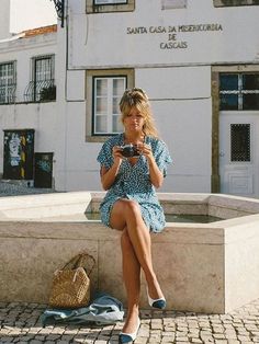 Matilda Djerf Style, Stile Boho Chic, Mode Tips, Matilda Djerf, Street Style Trends, Beauty Dress, Brigitte Bardot, Floral Dress Summer